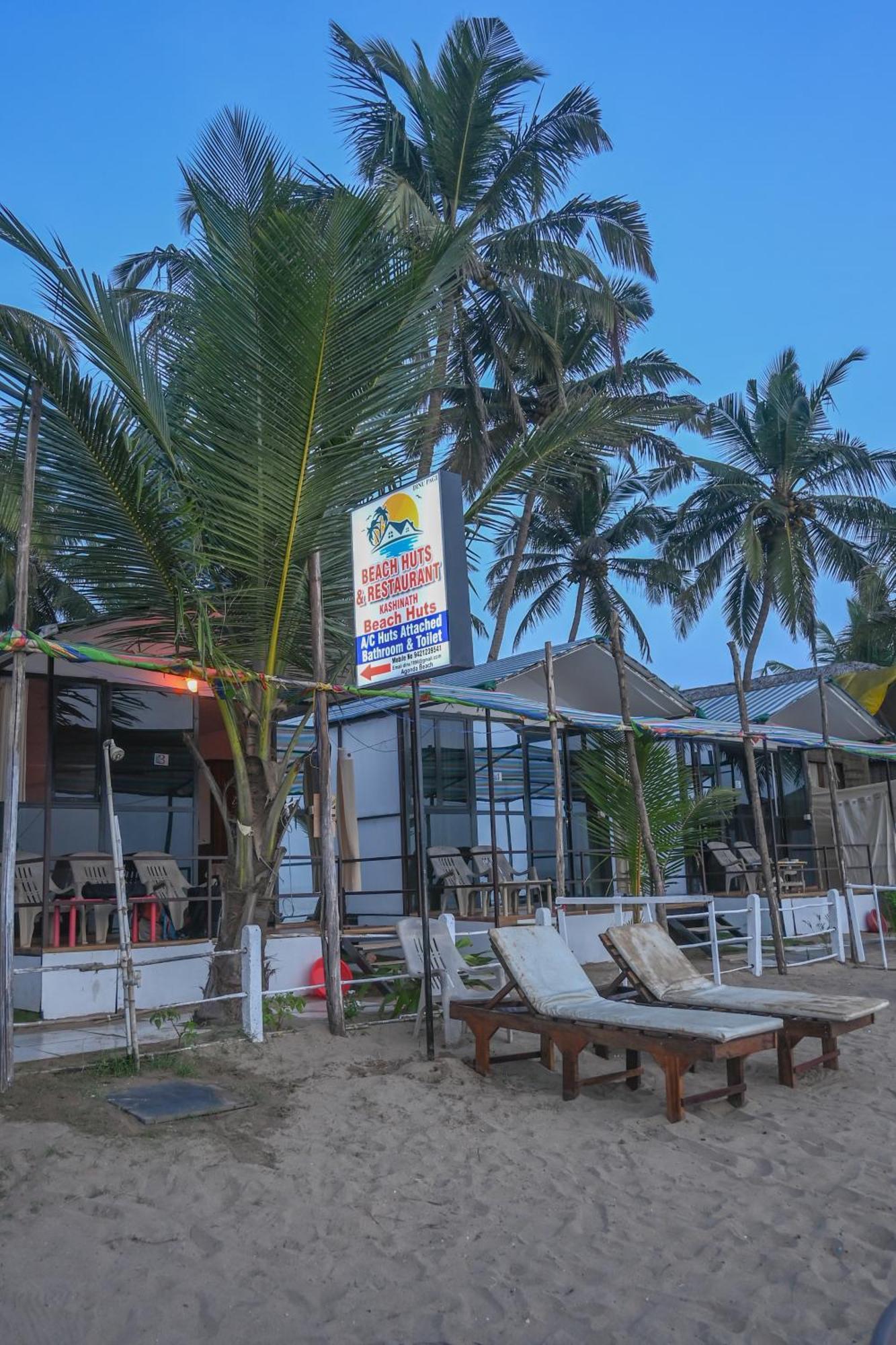 Kashinath Beach Huts Bed & Breakfast Agonda Exterior photo