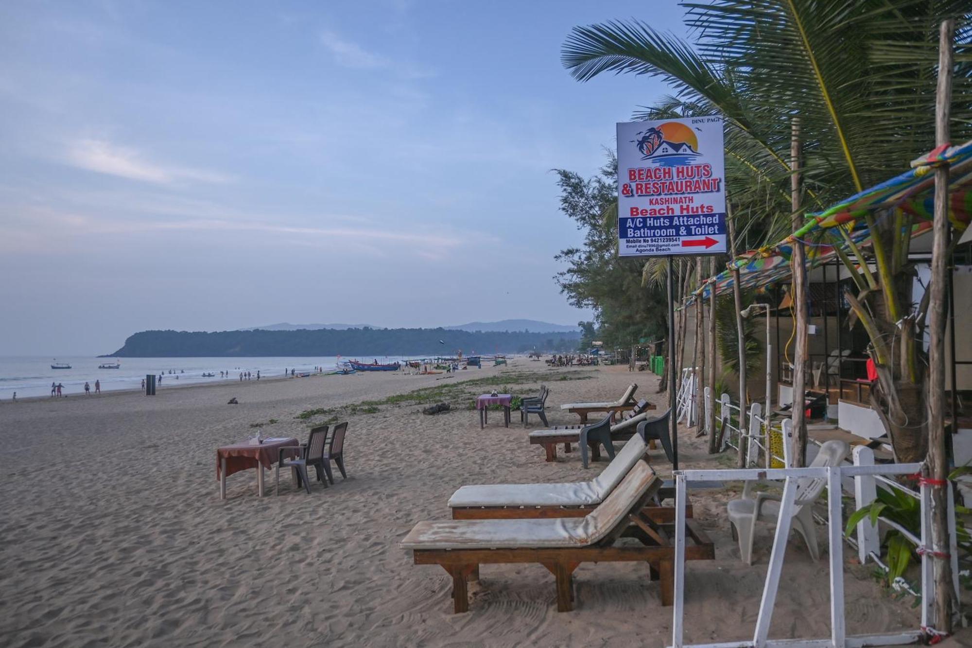 Kashinath Beach Huts Bed & Breakfast Agonda Exterior photo